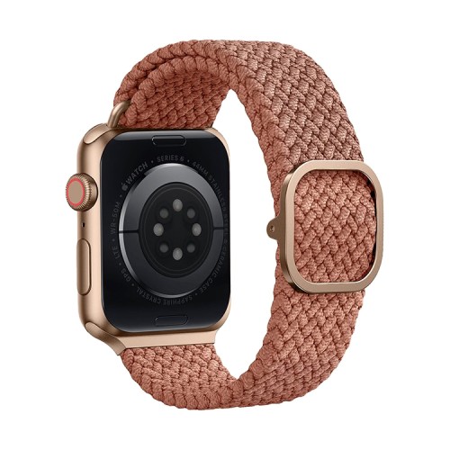 Ремешок Uniq ASPEN Strap Braided для Apple Watch 49-46-45-44 мм, розовый