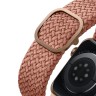 Ремешок Uniq ASPEN Strap Braided для Apple Watch 49-46-45-44 мм, розовый