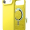 Elago для iPhone Air чехол Magnetic Silicone Neon Yellow (MagSafe)