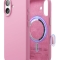 Elago для iPhone 17 чехол Magnetic Silicone Hot Pink (MagSafe)