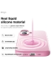 Elago для iPhone 17 чехол Magnetic Silicone Hot Pink (MagSafe)