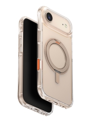 Uniq для iPhone Air чехол Swivix with 360-Rotating stand Taupe Gold (Magsafe)