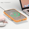 Чехол Elago Soft Silicone для iPhone 13, оранжевый