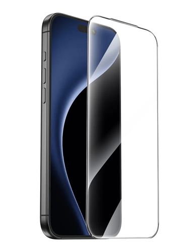 HOCO стекло для iPhone 17 Pro, Bear Shield series Corning full screen HD tempered glass Black