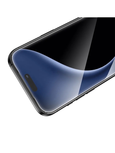 HOCO стекло для iPhone 17 Pro, Bear Shield series Corning full screen HD tempered glass Black