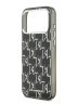 Karl Lagerfeld для iPhone 17 Pro Max чехол IML KL Monogram Metal camera Hard Black (MagSafe)