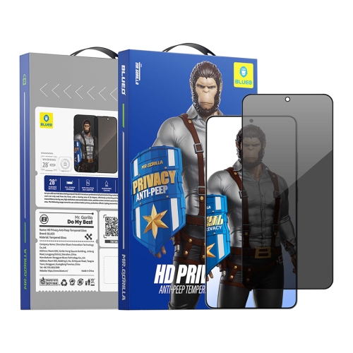 BlueO стекло для Galaxy S26 Ultra, Anti-Peep Black (приватное)