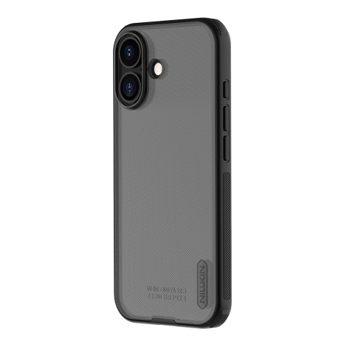 Nillkin для iPhone 17 чехол Super Frosted Shield Pro Transparent Black