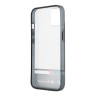 Чехол BMW Motorsport Tricolor Stripe Hard Transparent для iPhone 13, черный