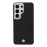 BMW для Galaxy S26 Ultra чехол Signature PU Full Wrapped Metal logo & Cam Hard Black (MagSafe)