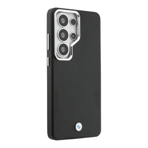 BMW для Galaxy S26 Ultra чехол Signature PU Full Wrapped Metal logo & Cam Hard Black (MagSafe)