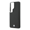 BMW для Galaxy S26 Ultra чехол Signature PU Full Wrapped Metal logo & Cam Hard Black (MagSafe)