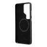 BMW для Galaxy S26 Ultra чехол Signature PU Full Wrapped Metal logo & Cam Hard Black (MagSafe)