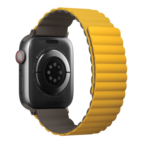 Ремешок Uniq Revix reversible Magnetic для Apple Watch 49-46-45-44 mm, Mustard/Khaki