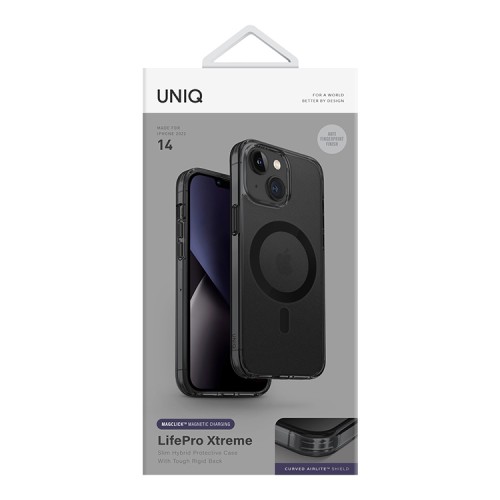 Чехол Uniq Lifepro Xtreme AF для iPhone 14 Plus, Frost Smoke (MagSafe)