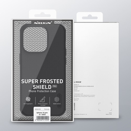 Чехол Nillkin Frosted Shield Pro для iPhone 14 Pro, черный