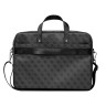 Сумка Guess 4G Bag with Triangle metal logo для ноутбуков 15-16 дюймов, черная