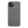 Чехол Nillkin Qin Pro (Cloth) для iPhone 14 Plus, Classical Grey