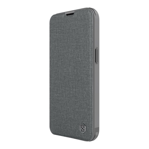 Чехол Nillkin Qin Pro (Cloth) для iPhone 14 Plus, Classical Grey