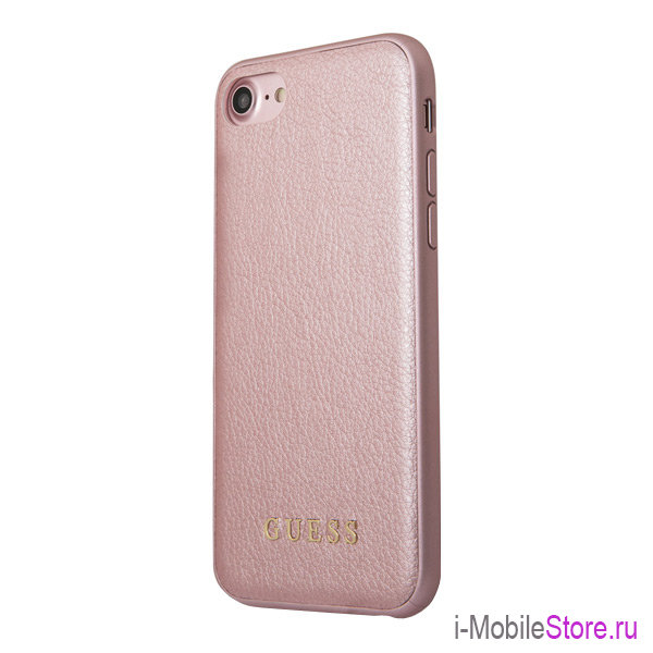 Чехол Guess Iridescent Hard для iPhone 7/8/SE 2020, розовый