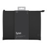 Uniq для ноутбуков 14" чехол LYON RPET fabric Laptop sleeve (snug-fit) Midnight Black