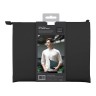 Uniq для ноутбуков 14" чехол LYON RPET fabric Laptop sleeve (snug-fit) Midnight Black