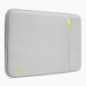 Tomtoc для ноутбуков 15" MacBook Pro/Air чехол-папка Defender-A13 Laptop Sleeve Gray