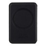 Karl Lagerfeld магнитный бумажник-подставка Wallet MagSafe Cardslot Stand Saffiano Monogram NFT Choupette Black