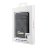 Guess магнитный бумажник Wallet Cardslot MagSafe PU 4G Script metal logo Black