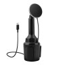 EnergEA Автодержатель-беспроводное ЗУ MagDrive 15W Cup holder/Air Gunmetal Black