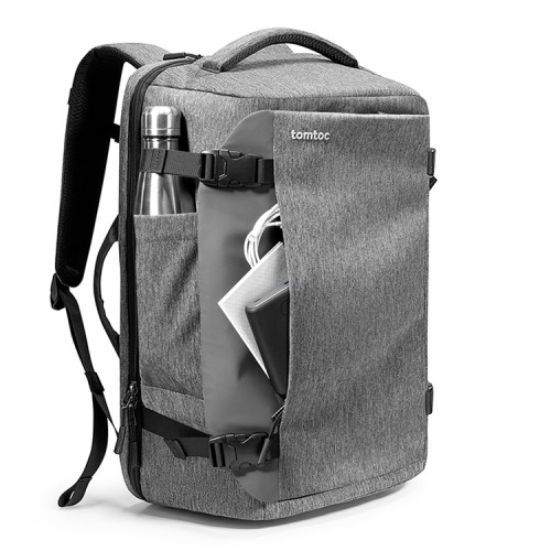 Tomtoc Travel рюкзак Navigator-T66 Travel Laptop Backpack 17"/38L Gray