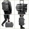 Tomtoc Travel рюкзак Navigator-T66 Travel Laptop Backpack 17"/38L Gray