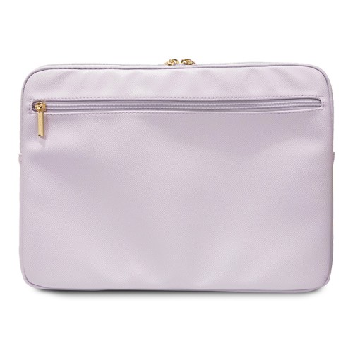 Guess для ноутбуков 13"/14" чехол Sleeve PU Grained leather 4G metal logo with Zipper Purple