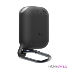 Чехол Elago Waterproof Hang case для AirPods 1/2, черный