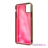 Чехол Guess Liquid Glitter Glow in Dark Sand Hard для iPhone 11 Pro, розовый