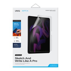 Uniq пленка для iPad Pro 13 (2024) OPTIX Paper-Sketch film
