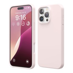 Elago для iPhone 16 Pro Max чехол Soft silicone (Liquid) Lovely Pink