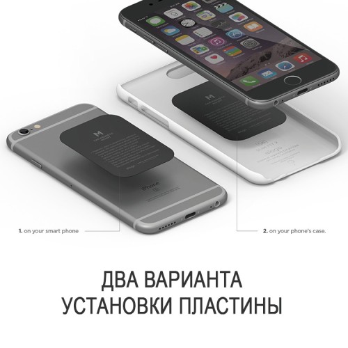 Магнитный держатель Elago Magnetic Mount, черный