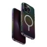 Uniq для iPhone 16 Pro чехол Iridescia (hologrophic) Midnight Quartz (Magsafe)