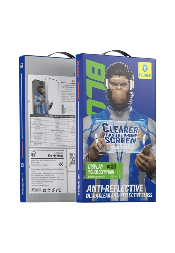 BlueO стекло для Galaxy Z Fold7, AR Anti-reflective with Dustproof receiver Black