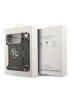 Guess для iPhone 17 Pro чехол Crossbody PU 4G Big metal logo Gold camera Hard + Strap Black