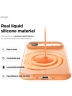 Elago для iPhone Air чехол Magnetic Silicone Orange (MagSafe)