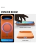 Elago для iPhone Air чехол Magnetic Silicone Orange (MagSafe)