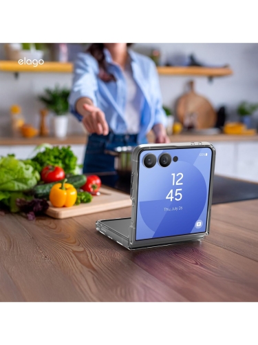 Elago для Galaxy Z Flip7 чехол PC Clear