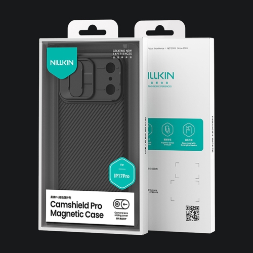 Nillkin для iPhone 17 Pro чехол CamShield Pro Magnetic Black