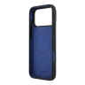 Mercedes для iPhone 17 Pro Max чехол Liquid silicone Vertical stripe Metal Cam Hard Black (MagSafe)