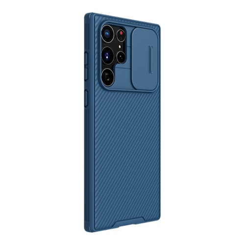 Чехол Nillkin CamShield Pro для Galaxy S22 Ultra, синий
