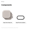 Elago для Galaxy Buds 4/4 Pro чехол Armor Silicone Hang case Stone