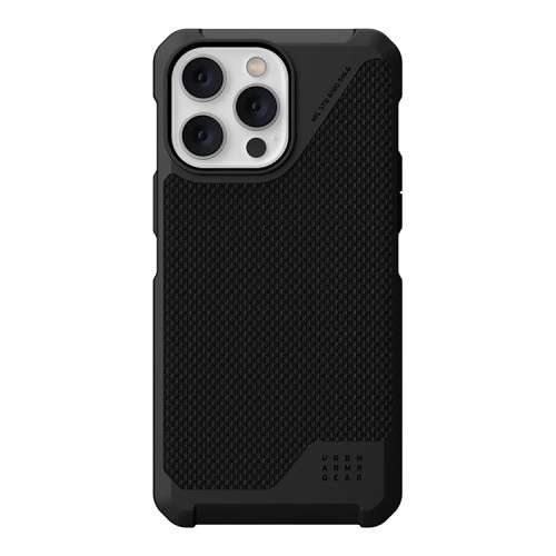 Чехол Urban Armor Gear (UAG) Metropolis LT для iPhone 14 Pro, Kevlar Black (Magsafe)