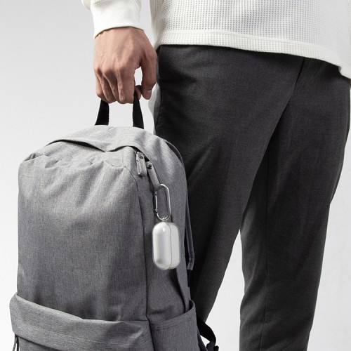 Чехол Uniq Glase с карабином для AirPods Pro 2, прозрачный